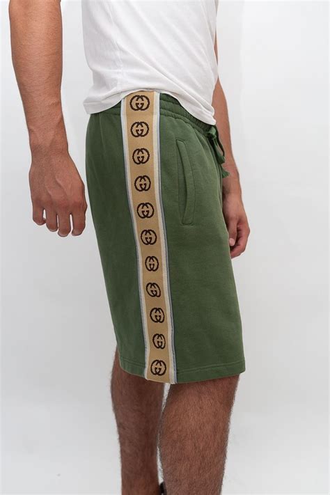 green gucci shorts|gucci shorts for men.